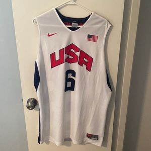 Lebron James Team USA Jersey